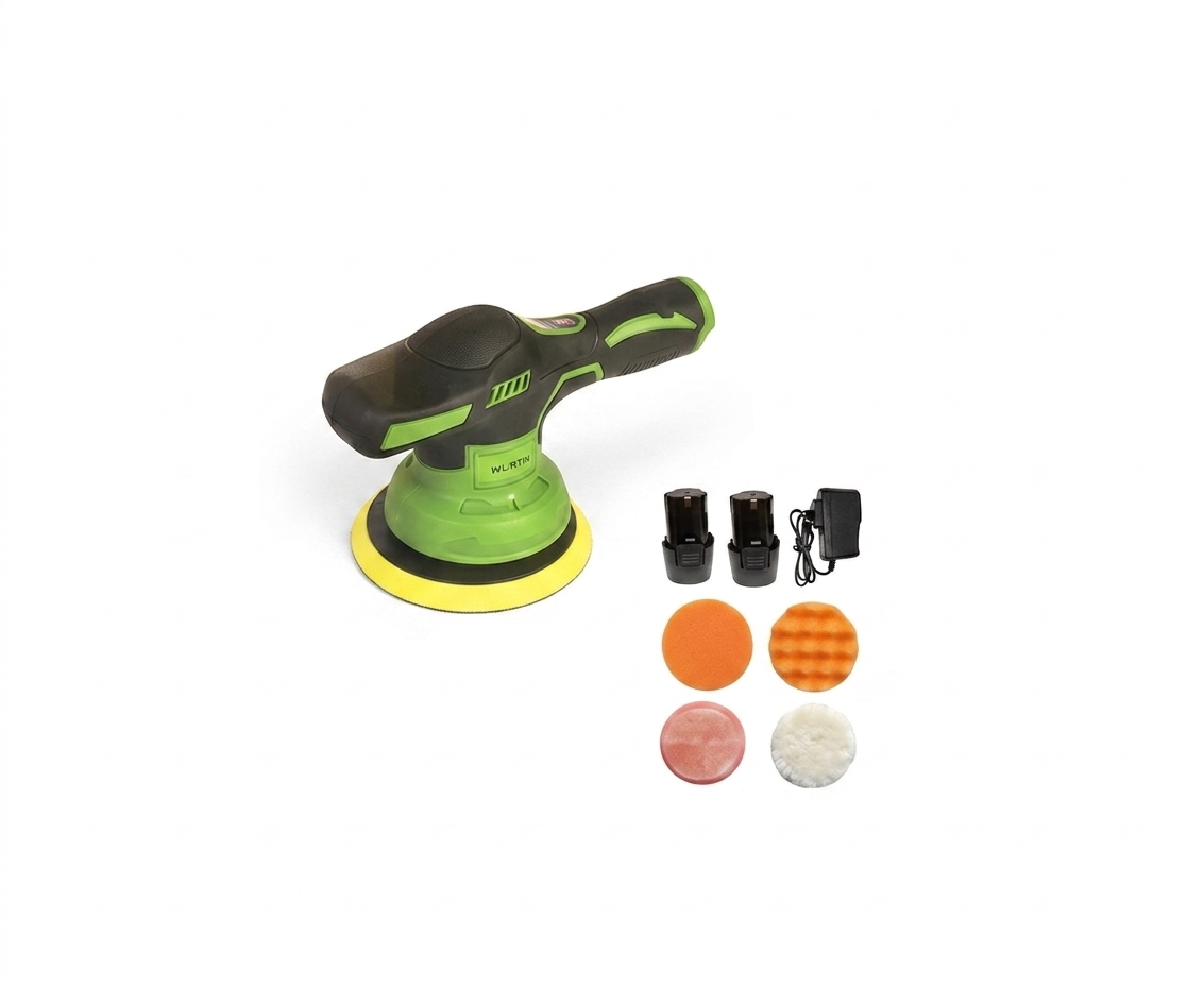 Pulidora Orbital Inalámbrica 48V Kit con Doble Batería y Accesorios - UNIVERSO LED