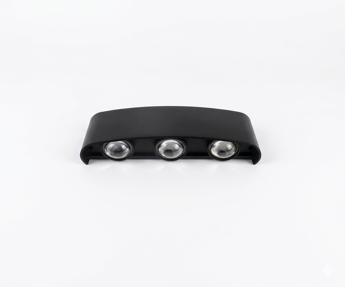 Aplique de Pared LED Bidireccional Foco Exterior Minimalista 6W - UNIVERSO LED