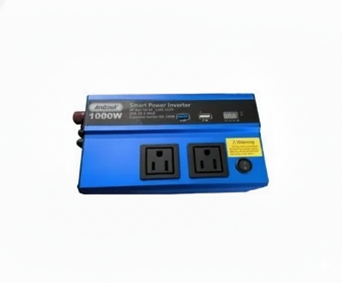 Inversor de Corriente 1000W Doble Enchufe onda modificada