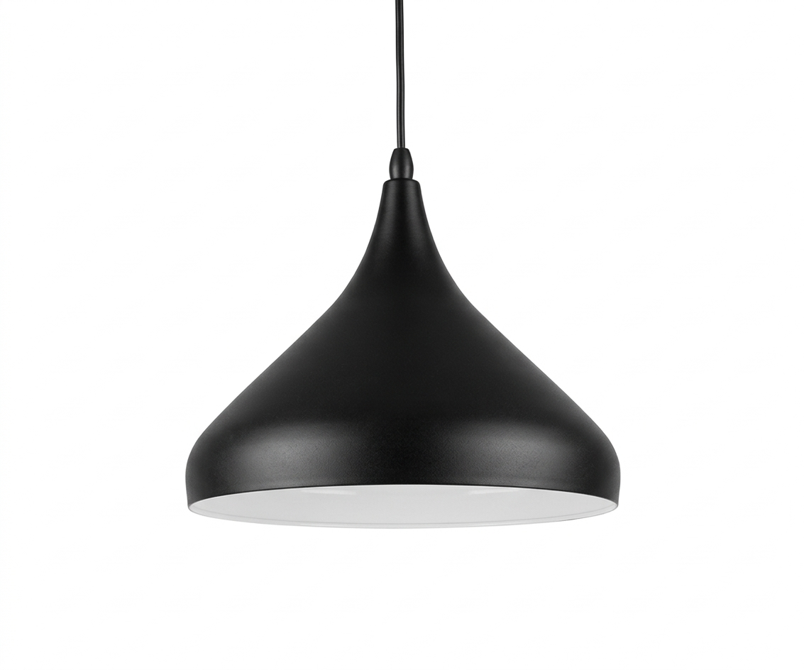 Lámpara Colgante Nórdica Diseño Minimalista Negro Mate - UNIVERSO LED