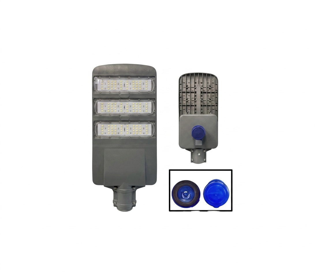 Lámpara Cobra LED 150W Fotocélula Encendido Automático - UNIVERSO LED