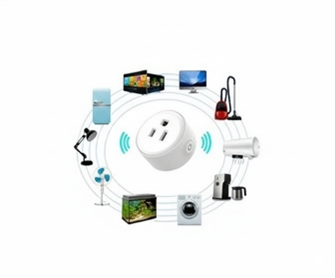 Enchufe Inteligente WiFi Control de Domótica Universal