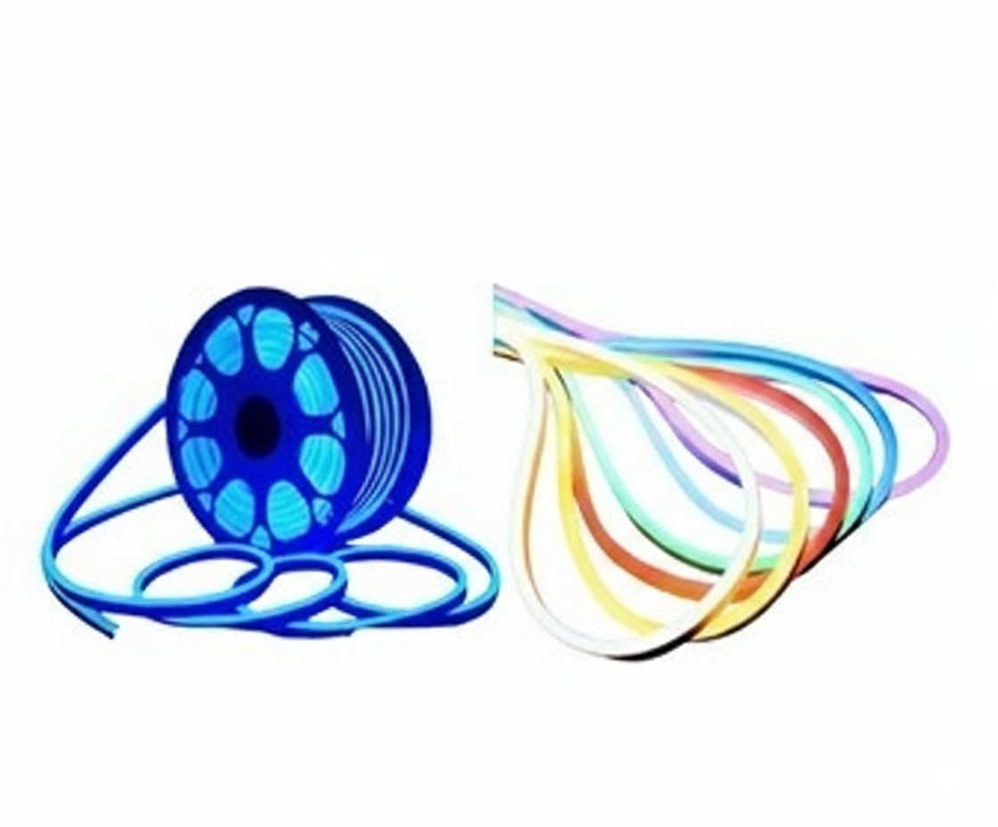 Manguera Neón Flex LED Unicolor Rollo 100M Premium - UNIVERSO LED