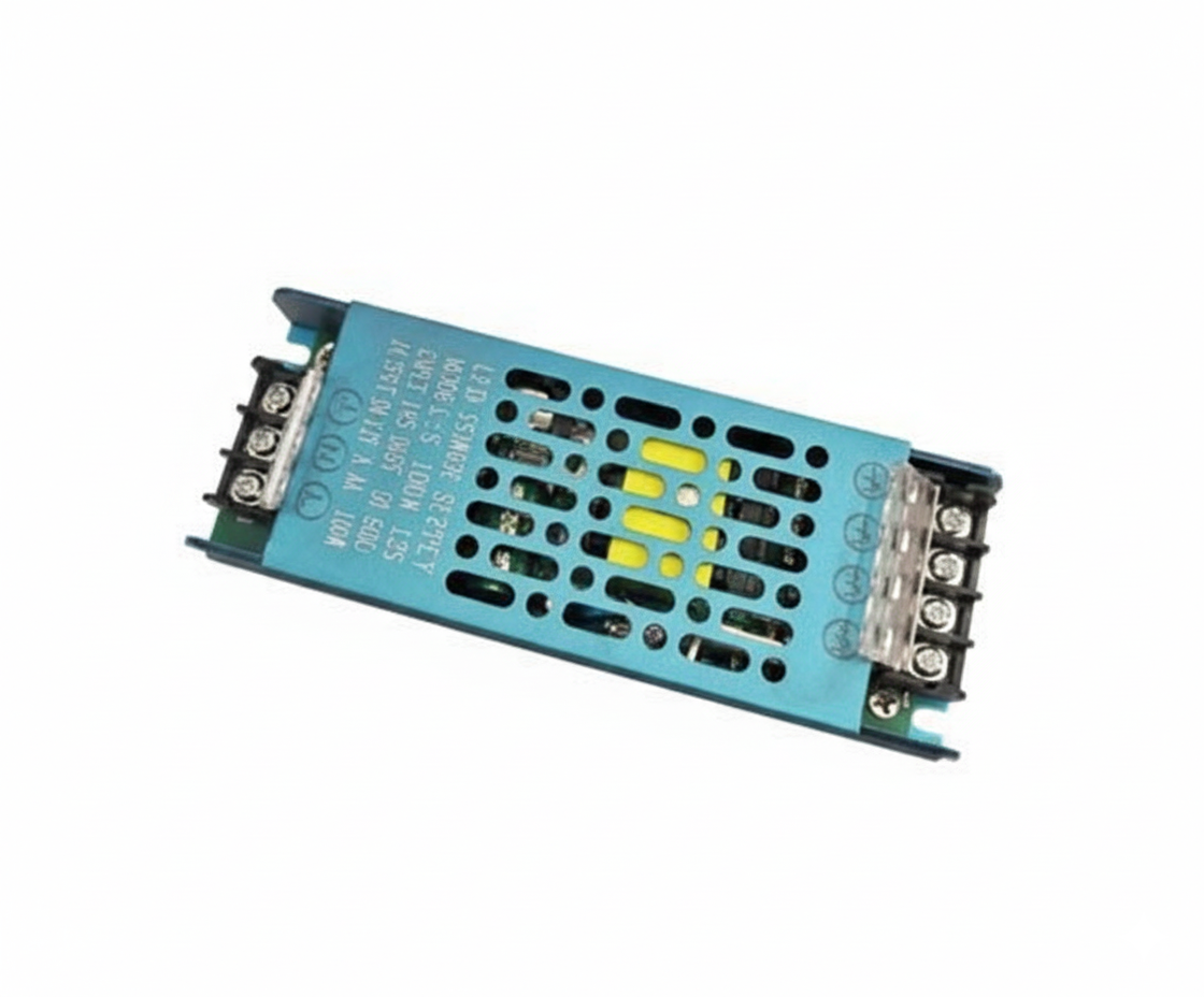 Fuente de Poder Compacta Slim 12V 8A