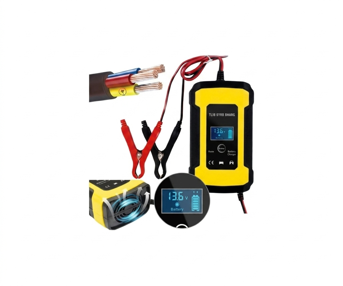 Cargador Batería Digital 12v 6A - UNIVERSO LED
