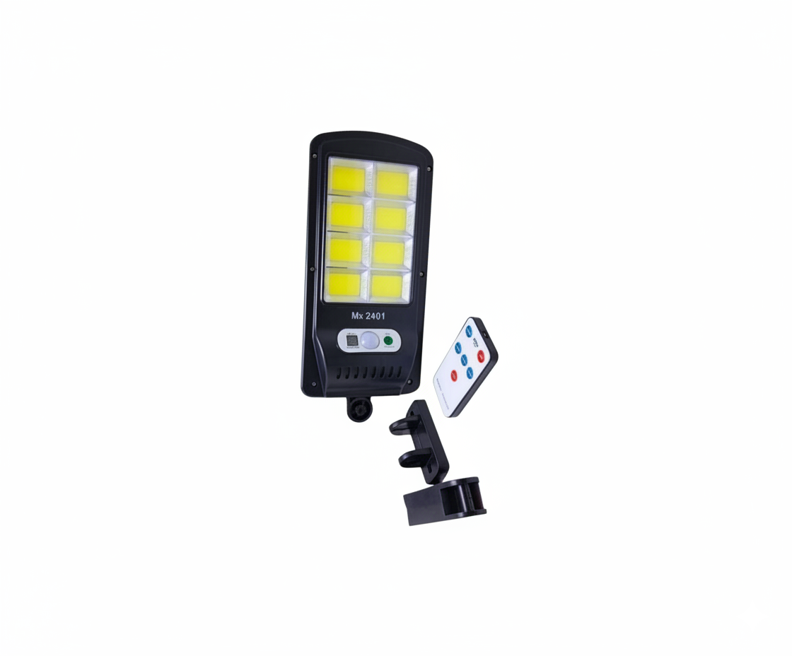 Luminaria Exterior Solar 400W Sensor de Movimiento COB