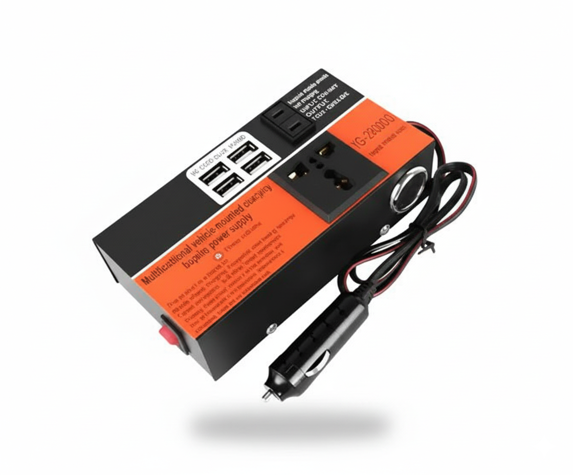 Inversor de Corriente 12/24v 200w onda modificada