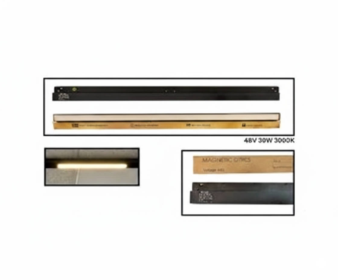 Lámpara Lineal Riel Magnético 30W luz Cálida - UNIVERSO LED