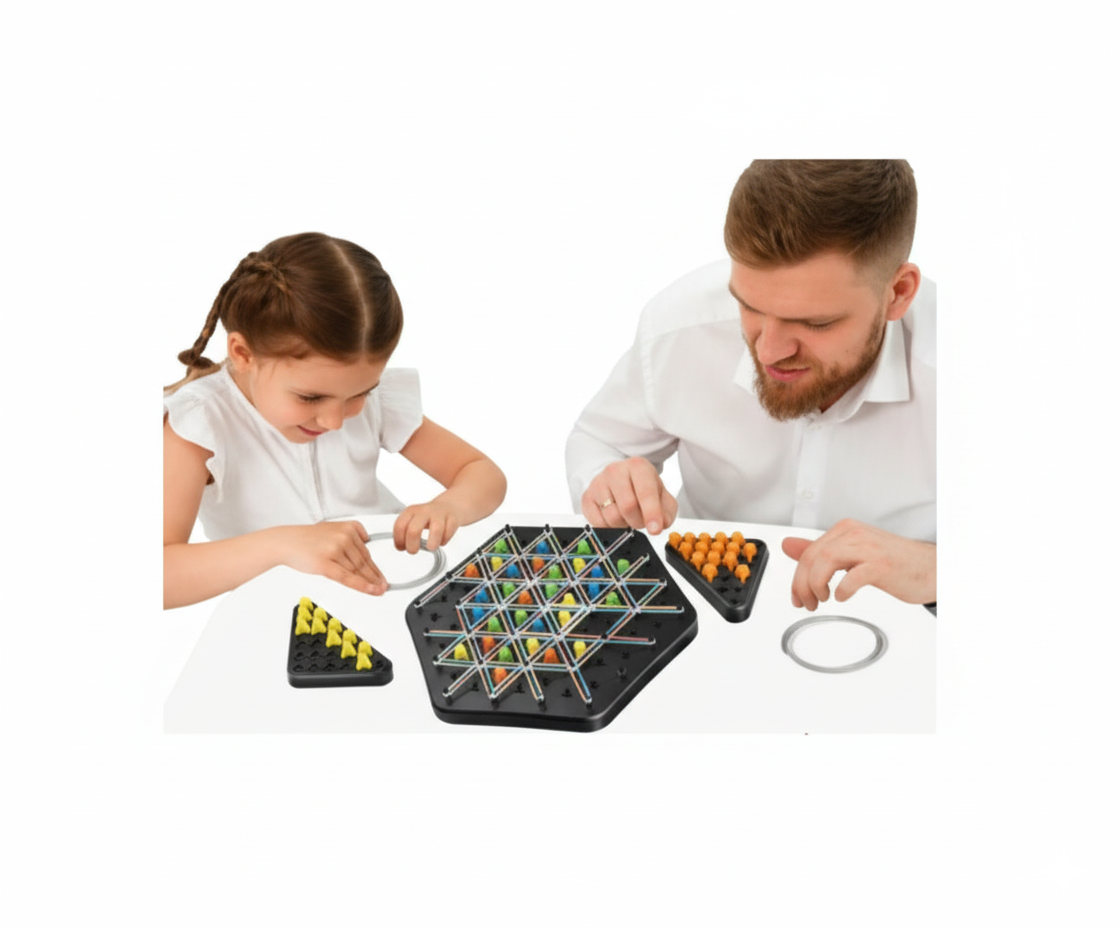 Ajedrez de Ligas Juego de Estrategia Familiar Hexagonal