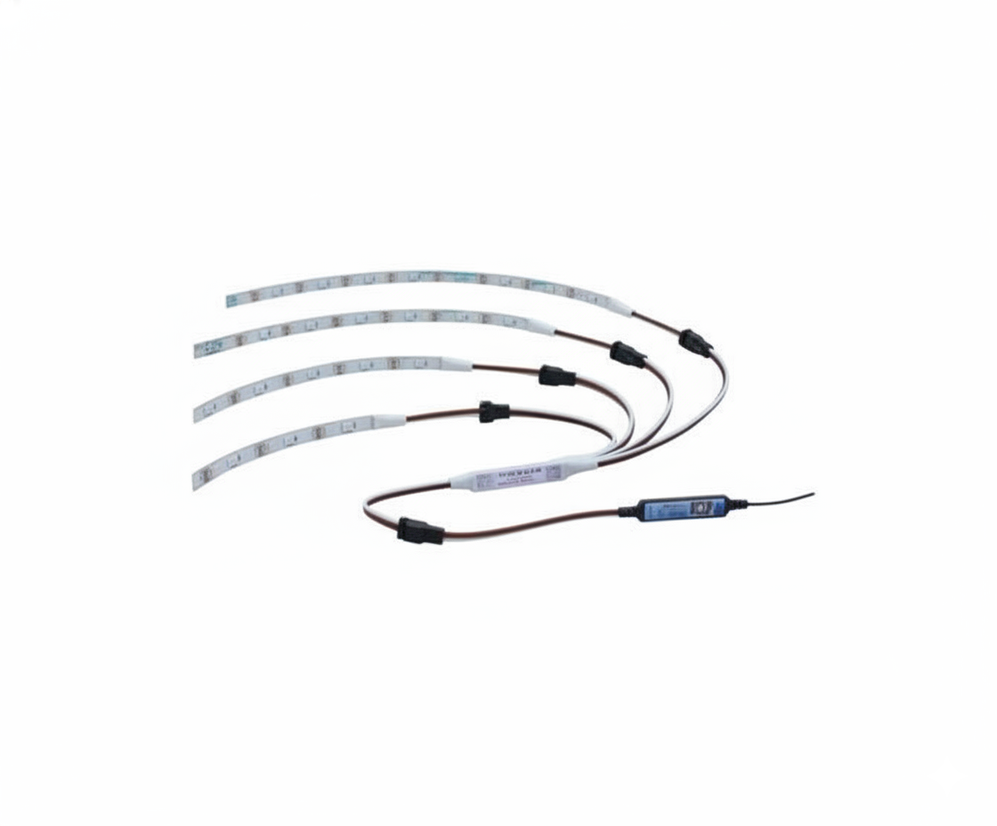 Cable Medusa Multiplicador Cintas LED Amplificador 1 a 4 Puertos TTL - UNIVERSO LED