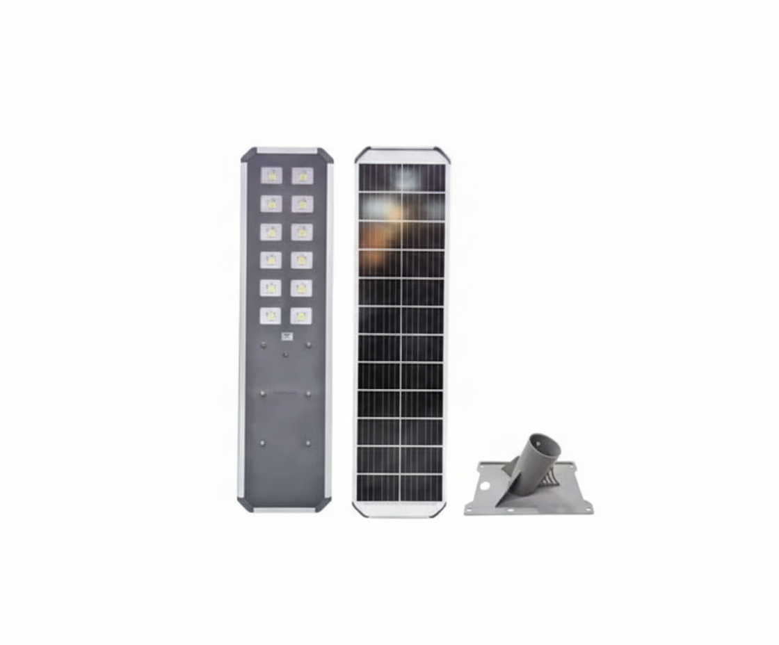 Proyector Industrial 80W Integrado Lámpara Solar Vial LED