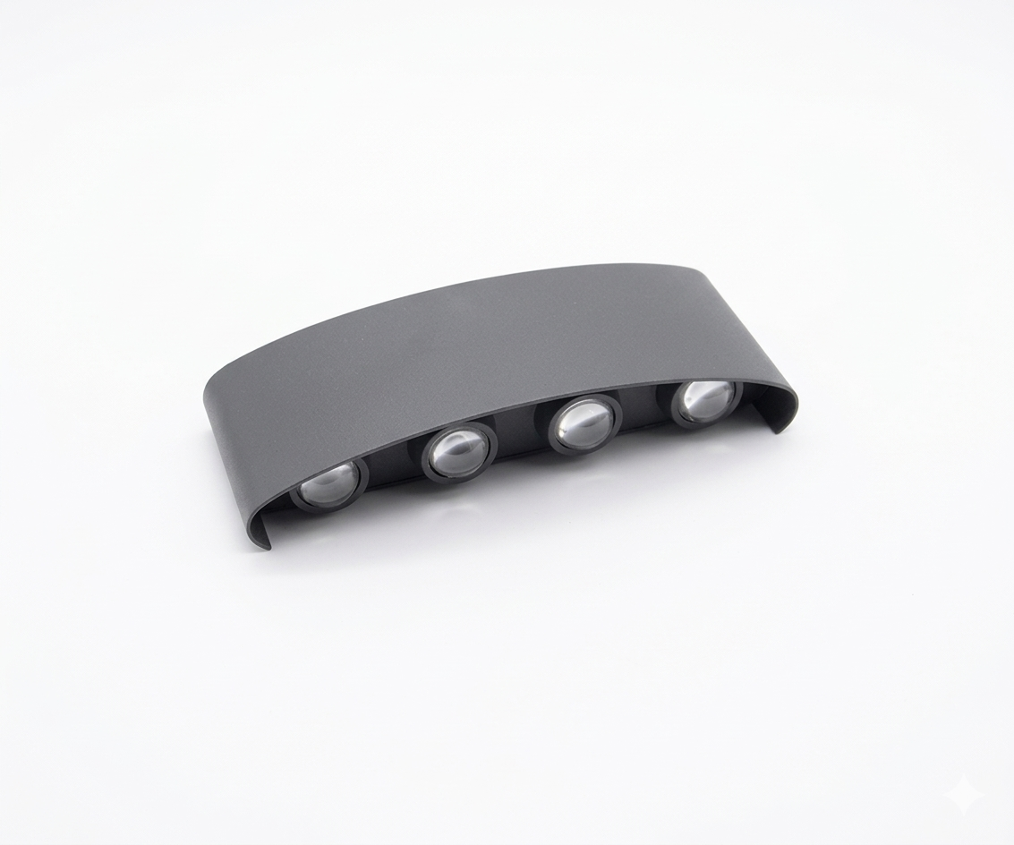 Aplique de Pared LED Bidireccional Foco Exterior Minimalista 8W - UNIVERSO LED