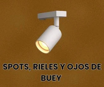 SPOTS, RIELES Y OJOS DE BUEY