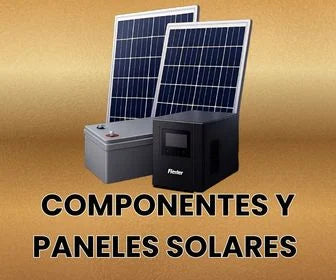 COMPONENTES Y PANELES SOLARES