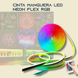 Neon Cinta LED Flex RGB Manguera Neon Led