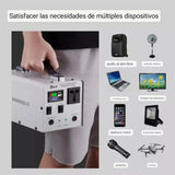 Mini Generador Kit Solar Panel Inversor 12000mha focos