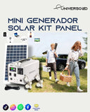 Mini Generador Kit Solar Panel Inversor 12000mha focos
