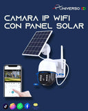 Camara Con Panel Solar Domo Ptz 1080 360° Wifi 2.4ghz