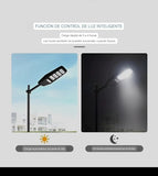 Lampara solar 400w Poste alumbrado publico