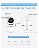 Camara de seguridad IP wifi para bebe Monitor inteligente vigilancia de interiores HD en la nube Seguimiento automático inteligente