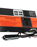 Inversor de Corriente 12v/24v a 110v/220v Convertidor