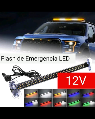 Barra LED Panoramica Estroboscopica 12v 80w 54cm