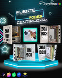 Fuente de poder centralizada para luces camaras sirenas CCTV 110/220V A 12V 5A 10A 20A 30A
