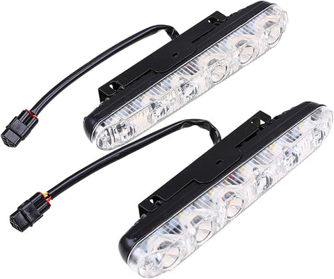 Luces diurna con xenon y drl 6 led
