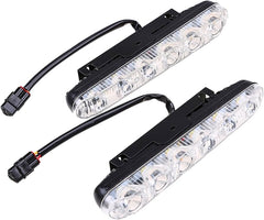 Luces diurna con xenon y drl 6 led