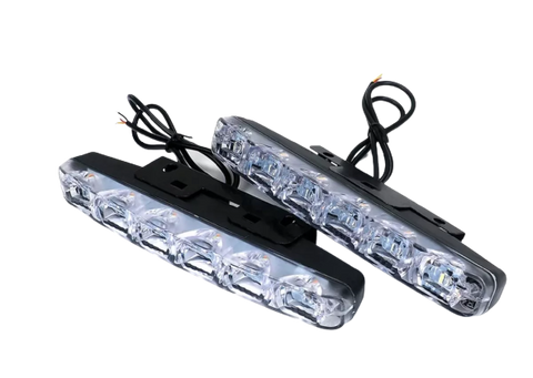 Luces diurna con xenon y drl 6 led