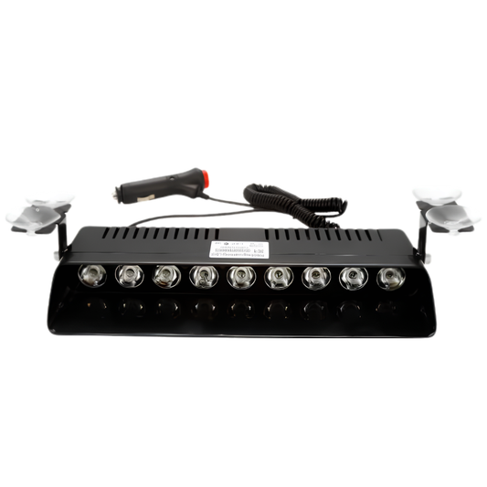Baliza LED Estroboscópica Profesional 12V Seguridad y Alerta Roja/Azul - UNIVERSO LED