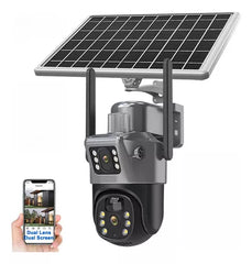 Camara Solar 4k WiFi 8MP