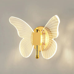 Lámpara de pared LED en Forma de mariposa