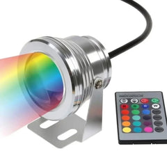 Reflector LED RGB Sumergible 10W 12V IP67.