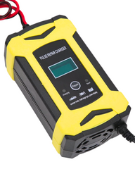 Cargador inteligente para batería, de motocicleta y coche, 12V