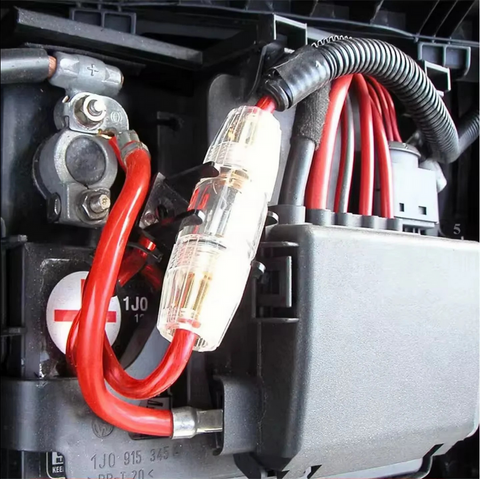 Kit Amplificador Cables de Audio para Auto