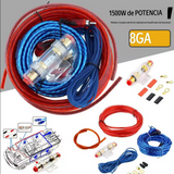 Kit Amplificador Cables de Audio para Auto