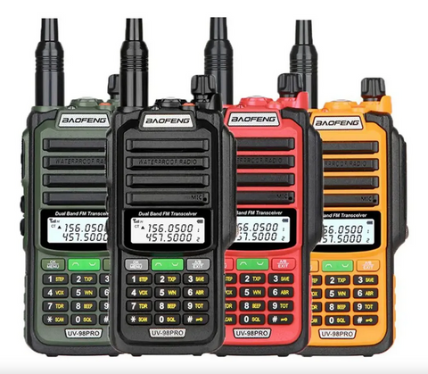 Radio Baofeng UV-98PRO Motorola A prueba de Agua