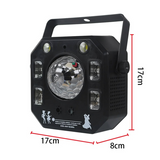 Luz LED Laser 3 en 1 Bola Magica iluminación para eventos