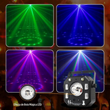 Luz LED Laser 3 en 1 Bola Magica iluminación para eventos