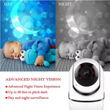 Camara de seguridad IP wifi para bebe Monitor inteligente vigilancia de interiores HD en la nube Seguimiento automático inteligente
