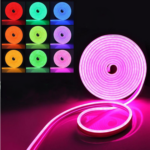 Neon Cinta LED Flex RGB Manguera Neon Led