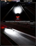 Foco para auto H4 K19 Delantero LED 180000LM 1800W