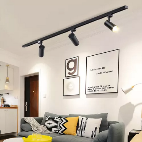 Spot LED 30w para riel con foco track light lampara de pista techo reflector