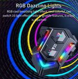 Audífonos para casco de moto Bluetooth RGB