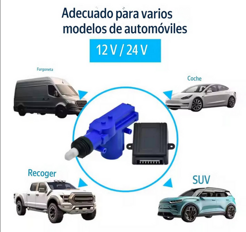 Kit de Bloqueo Central Universal para Auto