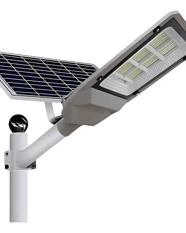 Lampara solar exteriores 1200w con poste
