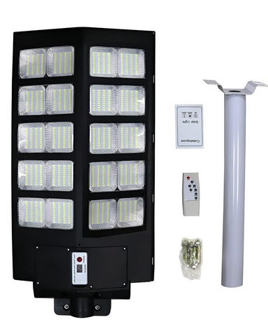 Lámpara Solar Poste 1200W LED Exterior Reflector
