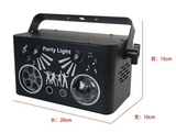 Luz LED Laser 4 en 1 Nebulosa