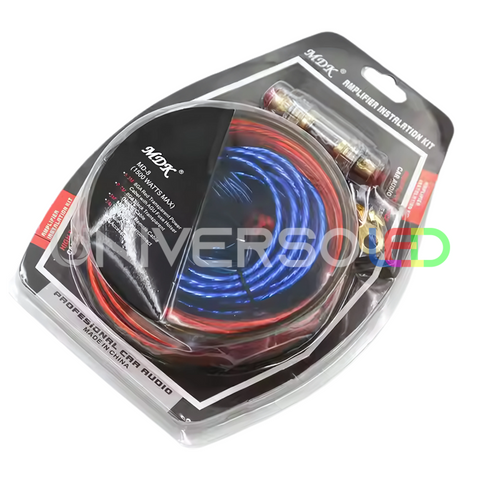 Kit Amplificador Cables de Audio para Auto